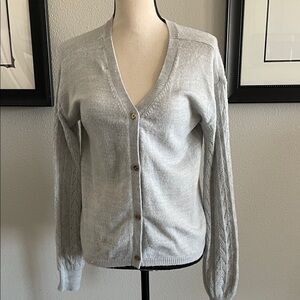 ♥️Banana Republic♥️ Light Gray Women's Cardigan Size (XS)